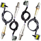 4x Oxygen O2 Sensor for 2004 2005 2006 Infiniti QX56 5.6L; 2004-2006 Nissan Titan 5.6L Upstream + Downstream