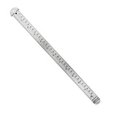 Pacific Arc 12 inch Pica Pole Metal Ruler, with Pica, Points, Inches, and Agate Measurements, Stainless Steel Ruler for Drafting