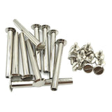 Heavenglow 10 Sets Posts Binding Screwback Rivets For Scrapbook Booking Binding 10X60Mm | Crafts | Leathercrafts | Leathercraft 