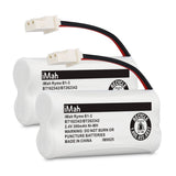 iMah BT162342 BT262342 Cordless Phone Batteries Compatible with BT183342 BT283342 BT166342 BT266342 VTech CS6114 CS6419 CS6719 A