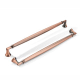 khtumeware 10 Pack 10 Inch(256mm) Brushed Antique Copper Cabinet Pulls Heavy Duty Soild Cabinet Handles Kitchen Cabinet Hardware