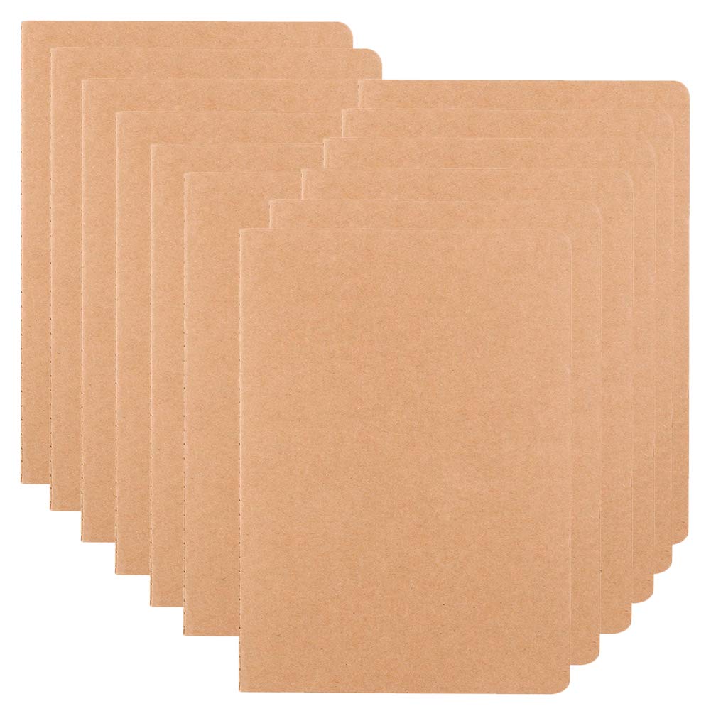 12 Pack Notebook Journals for Travelers, Students and Office, Writing Sketchbook Memo Diary Subject Notebooks Planner with Blank