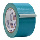 WOD DTC10 Advanced Strength Industrial Grade Teal Blue Duct Tape, 2.5 inch x 60 ft. Waterproof, UV Resistant For Crafts & Home I