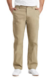 UNIONBAY mens Rainier Lightweight Comfort Travel Tech Chino Hiking Pants, Khaki, 36W x 32L US
