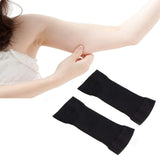 Zittop 1 Pairs Slimming Arm Sleeves Arm Elastic Compression Arm Shapers Sport Arm Shapers for Women (Black)