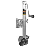 Torin 1500 lbs Trailer Jack with Wheel, Heavy Duty Swivel Boat Trailer Jack, 13 Lift, Bolt-on Trailer Tongue Jack for RV Boat