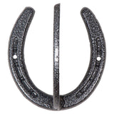 EASY-UP Pro Horseshoe Tack Hook | Stylish Horse Stable Essential | Versatile Use | Convenient Installation | Rust Resistant | Fi