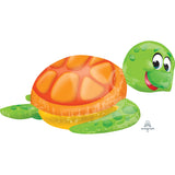 Anagram Balloon Smiling Sea Turtle Mylar, 31