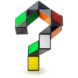 Rubik's Twist, Colorful 3D Puzzle Classic Brain Teaser Retro Fidget Toy Bend & Twist Into Shapes Objects Animals, for Adults & K