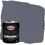 Glidden Total 1 gal. Keepsakes/Blue Flat Interior Paint with Primer