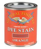General Finishes Water Based Dye, 1 Quart, Orange