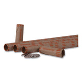 CoinTainer Preformed Tubular Coin Wrappers, Quarters, 10, 1000 Wrappers/Box