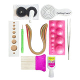 Unobite 9 Piece Quilling Jewellery Making Kit