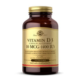 Solgar Vitamin D3 (Cholecalciferol) 10 mcg (400 IU) - 250 Softgels - Helps Maintain Healthy Bones & Teeth - Immune System Suppor