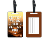 Nutcase Designer Luggage Travel Baggage Tags Single Tag With Name Card Inside Better Views