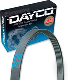Dayco Main Drive Serpentine Belt compatible with Toyota Tundra 4.6L 5.7L V8 2007-2018