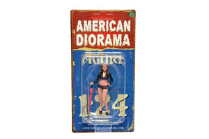 American Diorama Umbrella Girl Ii Figure For 1:24 Scale Models 77486