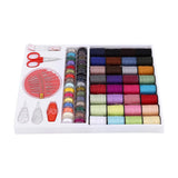 Home Sewing Kit, Sewing Thread Spools Measure Tap Scissors Thimble Thread Pin Set Home Use Tools Sewing Kit for Sewing Decoratio