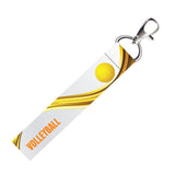 Isee 360 Volleyball Lanyard Bag Tag With Swivel Lobster For Gift Luggage Bags Backpack Laptop Bags Students Travelers L X H 5 X 
