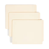 Smead ShelfMaster End Tab File Folders, 100 Count, Manila, Reinforced StraightCut Tabs, Letter Size (24110)