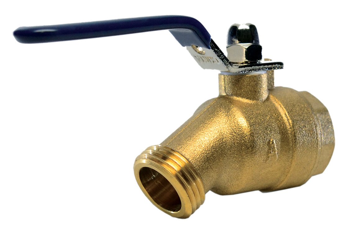 American Valve M76QT 3/4 Quarter Turn Hose Bibb FIP, 3/4-Inch