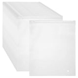 ENPOINT Plastic Storage Bags with Zipper, 25pcs 3 mil Thick 14x16 Picture Frame Mailing Poly Bags for Shipping Clothes, T Shirt,