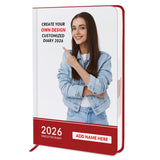 Jhingalala Diaries Customized Cover Hard Bound Diary 2026 With Monthly Planner And 365 Dates I Personalised Name And Photo Pri