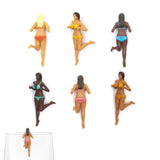 NPW Bosom Buddies Cocktail/Wine Glass Markers, 6-Count