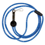 Fox 40 Breakaway Sports Safety Whistle Lanyard, Blue 1000501