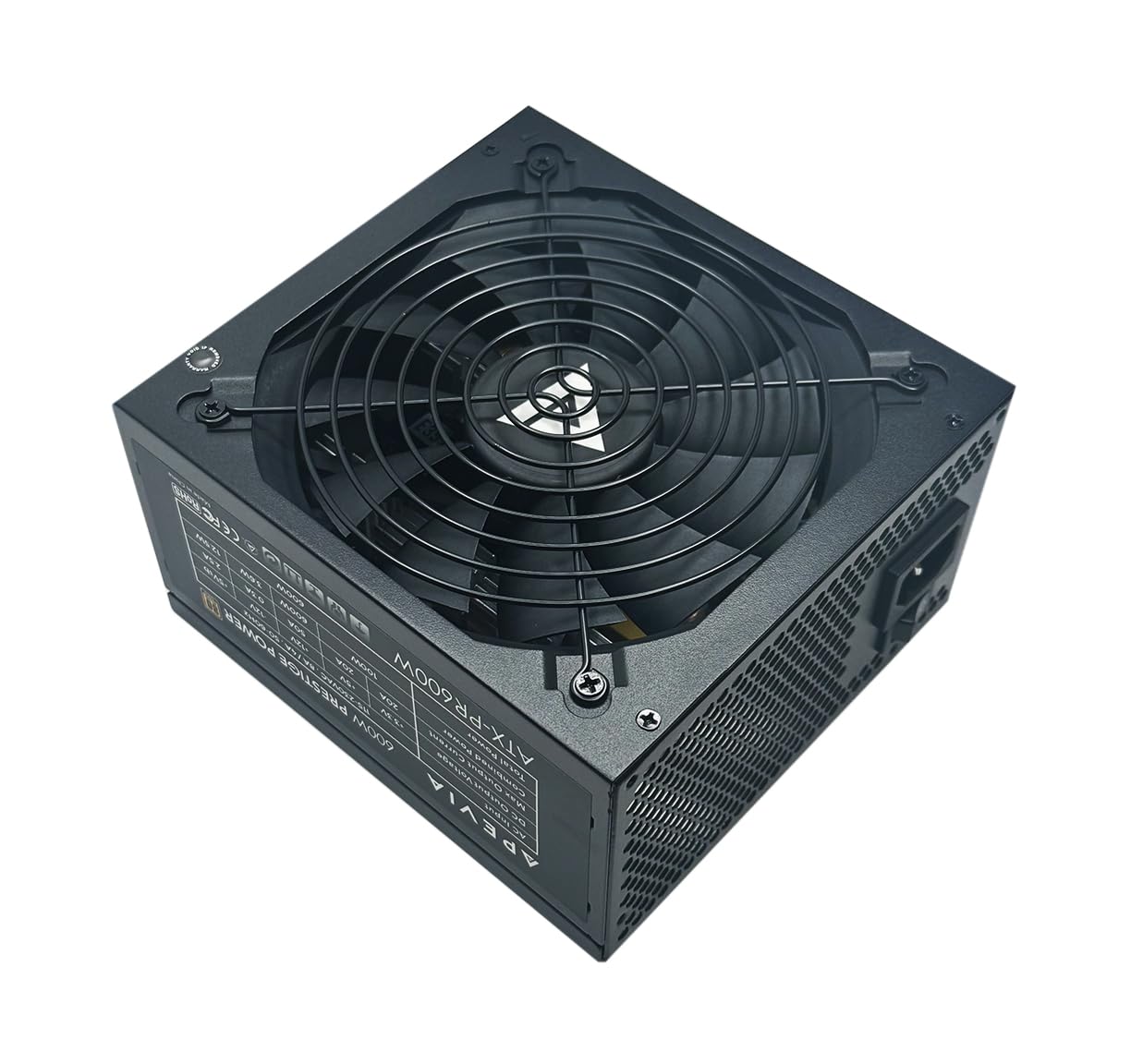 Apevia Atx-Pr600W Prestige 600W 80+ Gold Certified, Rohs Compliance, Active Pfc Atx Gaming Power Supply