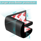 12 Pack Soft Corner Protector Baby Proofing Edge and Corner Guards, Safety Pre-Taped Rubber Foam Furniture Bumper for Fireplace,