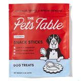The Pets Table Lamb Limited Ingredient Diet Air-Dried Healthy Dog Treats, 8-Ounce Bag