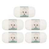 Susans Family Soft Cotton Yarn for Crocheting, Fingering Weight 4 Ply Yarn for Knitting & Crafts, 60% Cotton 40% Acrylic, Beginn
