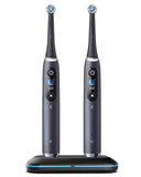 Galvanox Dual Electric Toothbrush Charger for OralB iO Series 7/8/9/10 - USB Powered Magnetic Charging Base with LED Indicator, 
