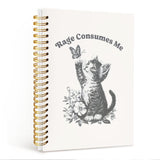 STHTTSW Funny Cat Notebook Journal, Cat Lovers Gifts Journal for Women Men, Gifts for Pet Lovers Notebooks for Work School, Funn