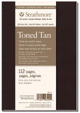 Strathmore 4815 Softcover Art Sketch Journal, 5.5 X 8, Toned Tan, 112 Pages