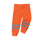 Ergodyne GloWear 8910 ANSI High Visibilty Orange Reflective Safety Pants, Small/Medium