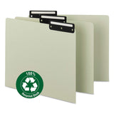 Smead Recycled Tab File Guides, Blank, 1/3 Tab, Pressboard, Letter, 50/Box