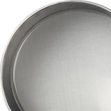 SNAPPSY Ceramic Glaze Sieve Filter Round Flour Sieve for Pottery Slurry Clay Pigment 20cm