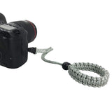 Allzedream Camera Wrist Strap Paracord Bracelet Adjustable for DSLR Binocular Cell Phone (Digital Camo)