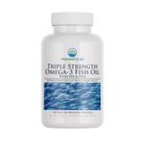 Nature's Lab Triple Strength Omega-3 Fish Oil with EPA & DHA - Supports Healthy Brain Function, Cognitive Health & Circulation -