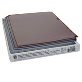 Deluxe Vinyl Project Folders With Colored Backs, 11 X 8 1/2, 35/Bx, 62150