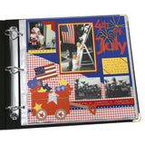 Memory Book - 12 X 12 Scrapbook Page Protectors, Top Loading, Clear, 50/Bx, 62227