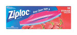 Bag Ziploc Ezopn Gal38Ct (Pack Of 1)