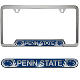 Penn State Embossed License Plate Frame, 6.25In X 12.25In