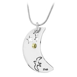 Never Never Never Give Up Sterling Necklace