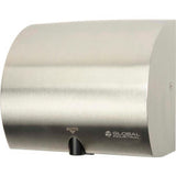 Global Industrial High Velocity Automatic Hand Dryer Brushed Stainless Steel 120V