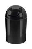 Wastebasket Mini 5L Blk (Pack Of 6)
