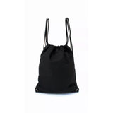 Leather Drawstring Backpack