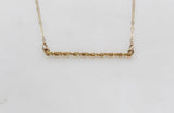 Rose Bar Necklace